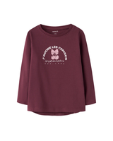 Name it Burgundy Cerises T-Shirt - 13224958