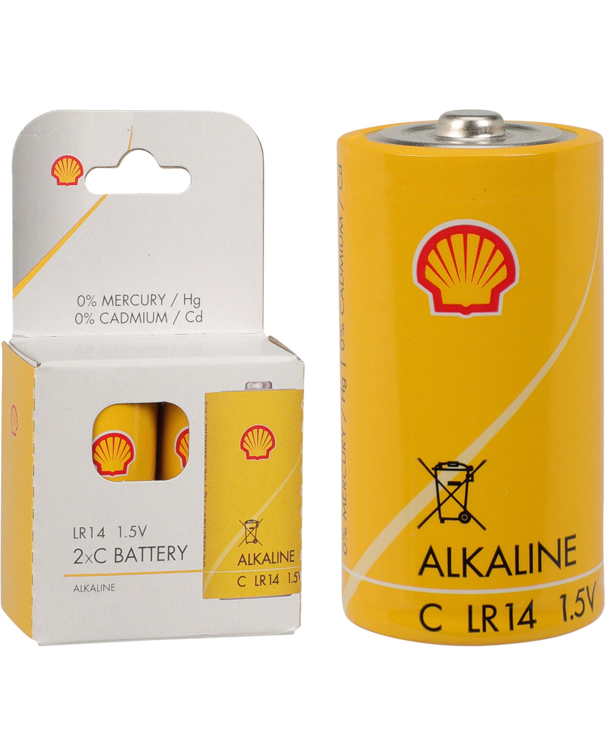 Batteri C/LR14 2 stk alkaline