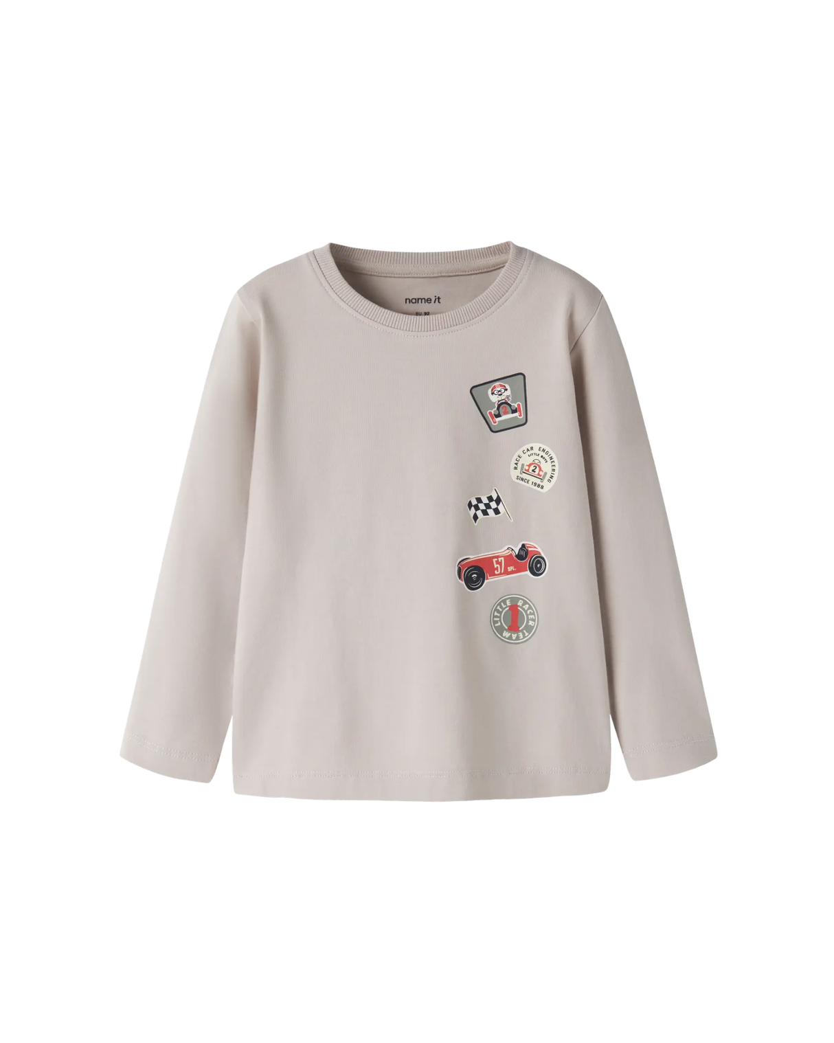 Name it Chateau Gray Badgets T-Shirt - 13224978