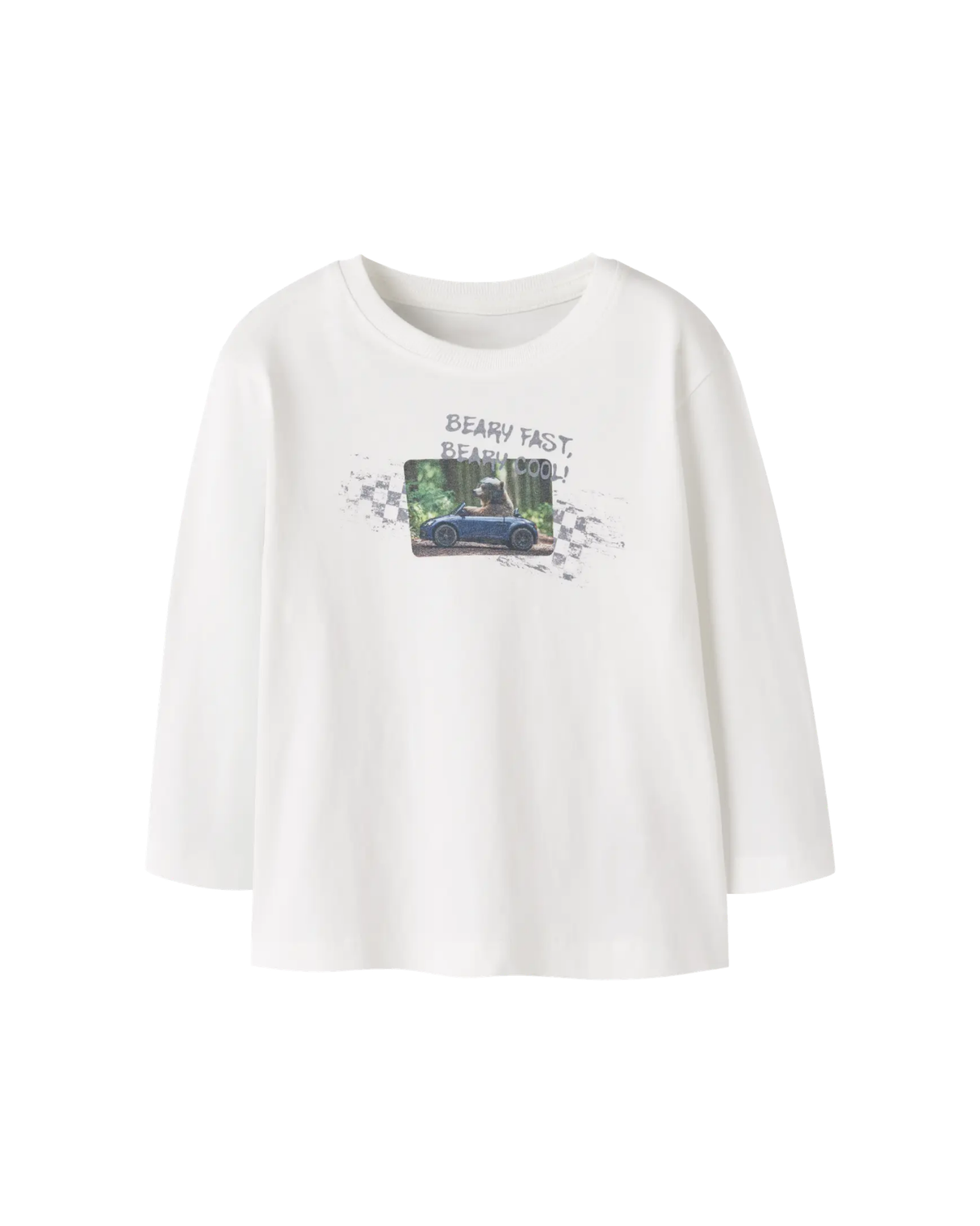 Name it Cloud Dancer Bear Car T-Shirt - 13238400