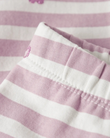 Name it Cloud Dancer Heart Stripe Leggings - 13234445