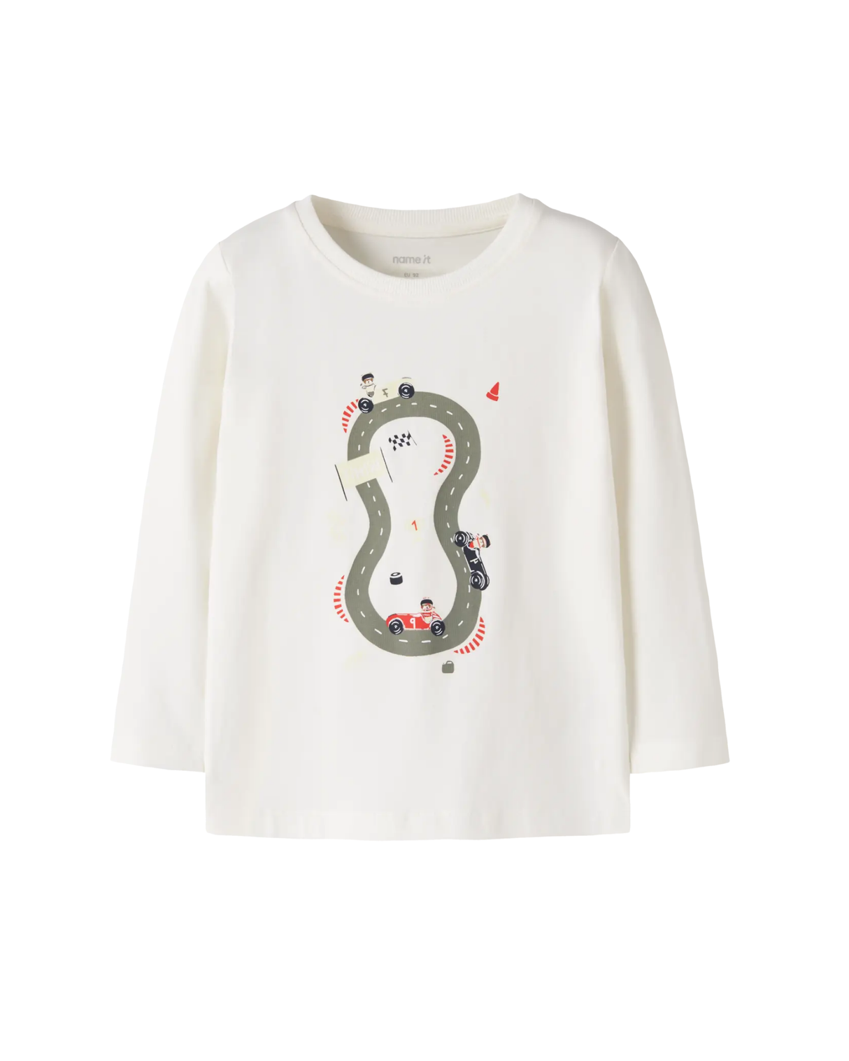 Name it Cloud Dancer Racing T-Shirt - 13224978
