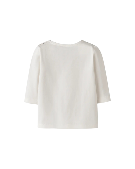 Name it Cloud Dancer Snail T-Shirt - 13226053