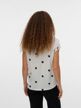 Snow White NAVY BLAZER HEARTS Bluse fra Vero Moda - 10214302