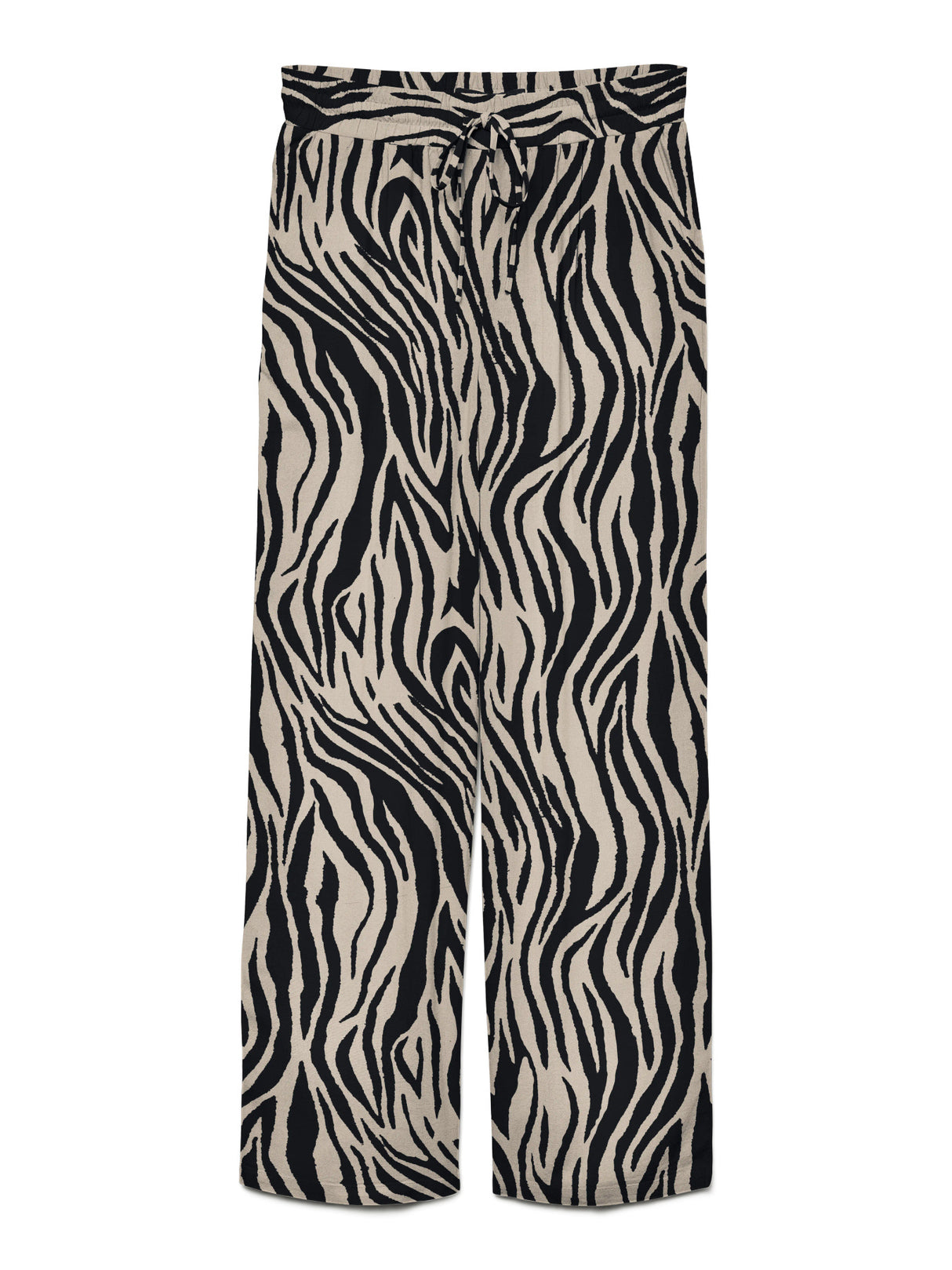 Silver Lining Sina Zebra Black Bukser fra Vero Moda - 10287363