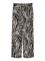 Silver Lining Sina Zebra Black Bukser fra Vero Moda - 10287363