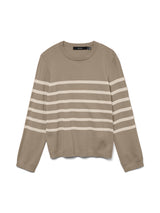 Silver Mink BIRCH Striktrøje fra Vero Moda - 10309324