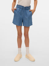 Medium Blue Denim Shorts fra Vero Moda - 10326573