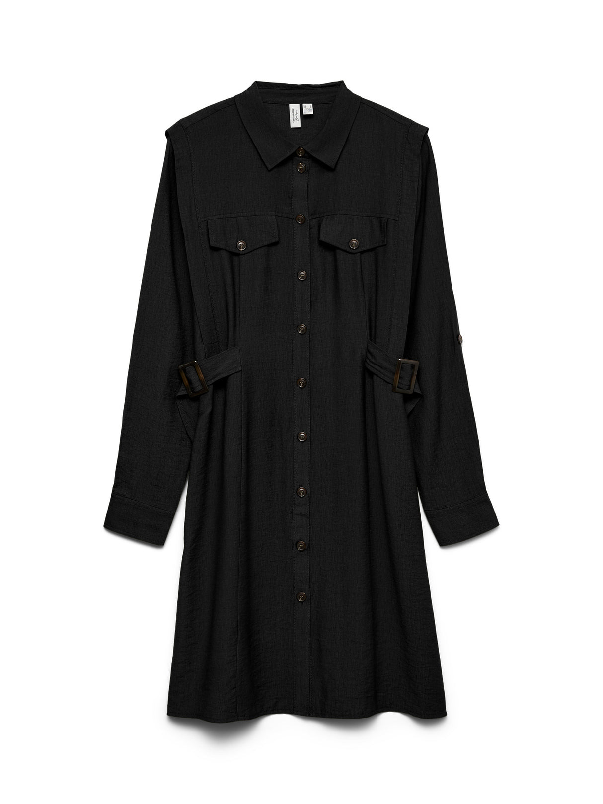 Black HORN BUTTONS Kjole fra Vero Moda - 10334809