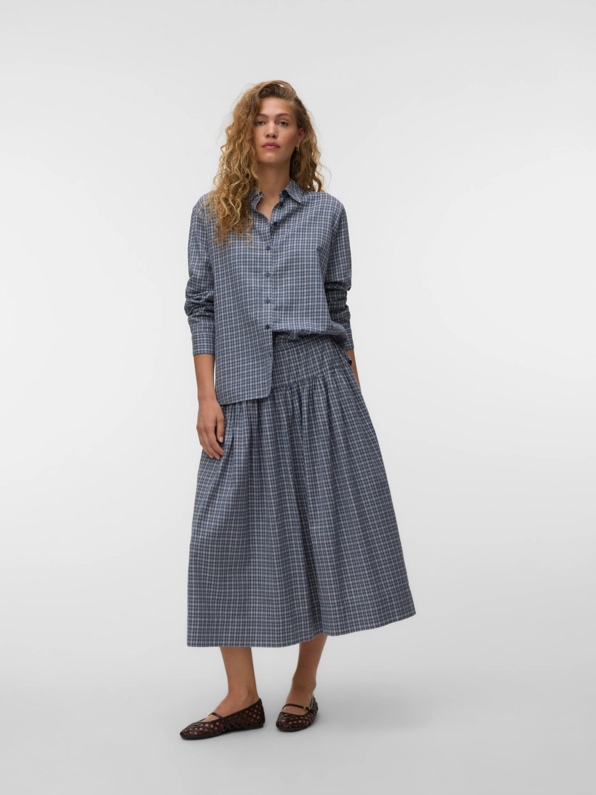 China Blue WHITE Nederdel fra Vero Moda - 10335322