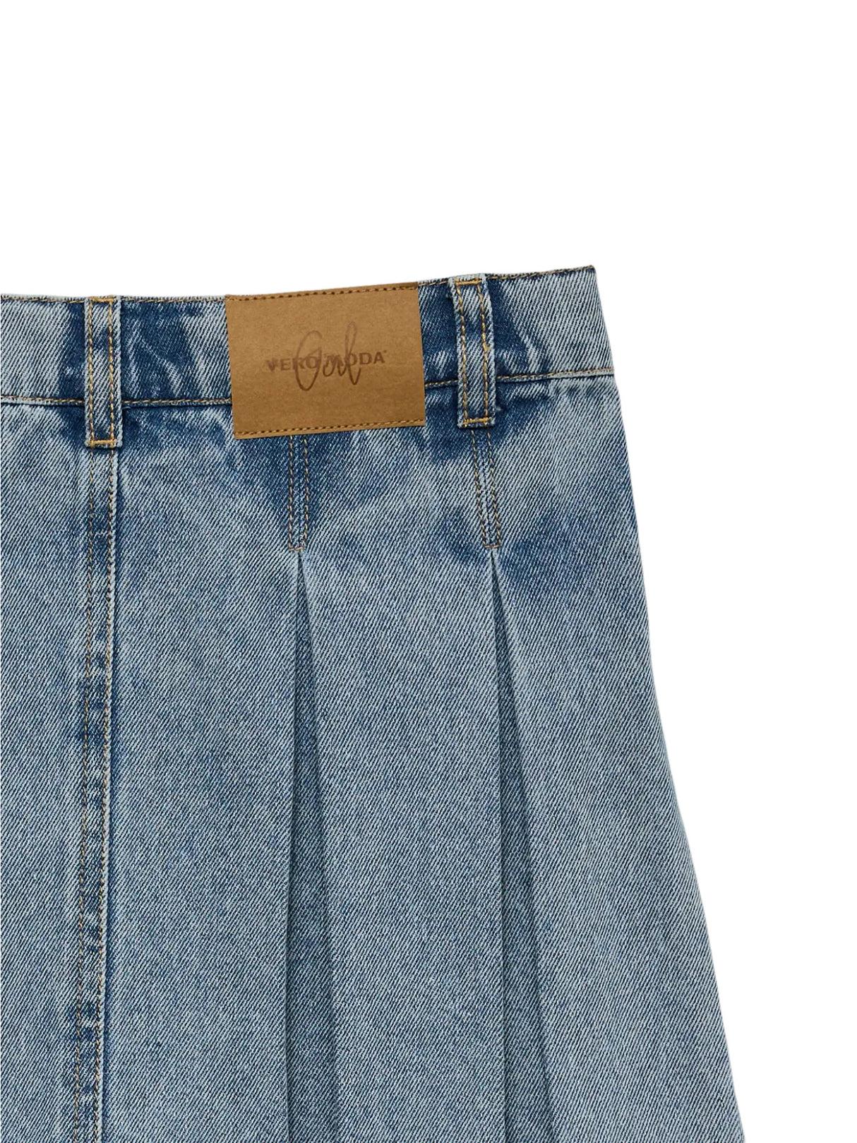 Light Blue Denim Nederdel fra Vero Moda - 10335391