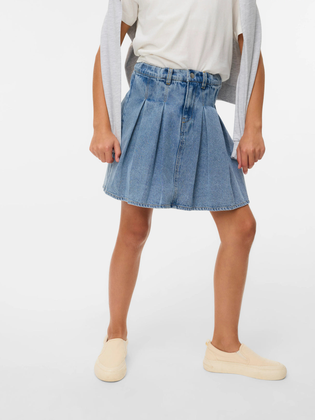 Light Blue Denim Nederdel fra Vero Moda - 10335391