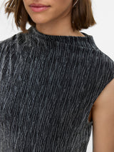Black Silver lurex Kjole fra Vero Moda - 10336100