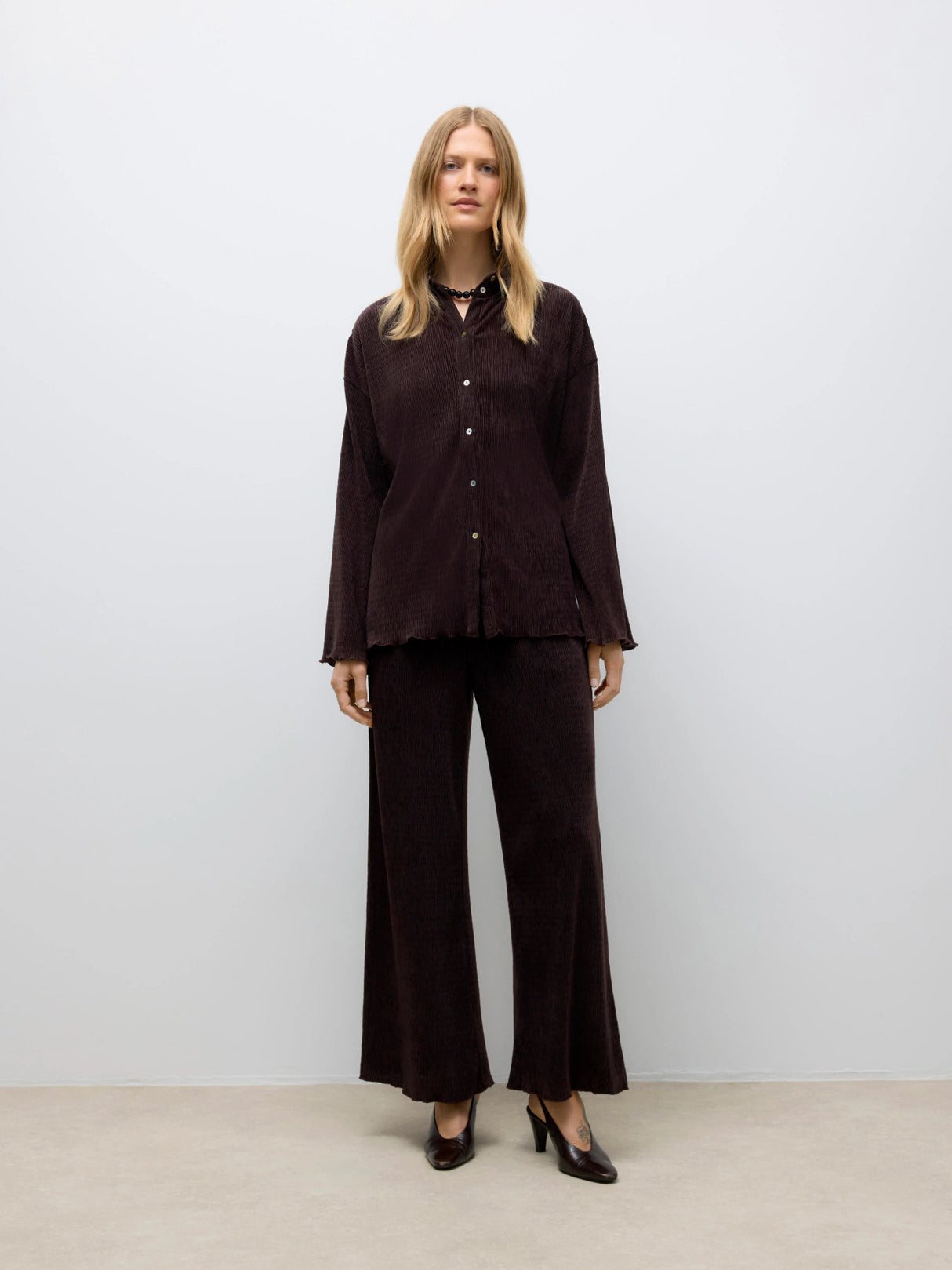 Chocolate Plum Bukser fra Vero Moda - 10336498