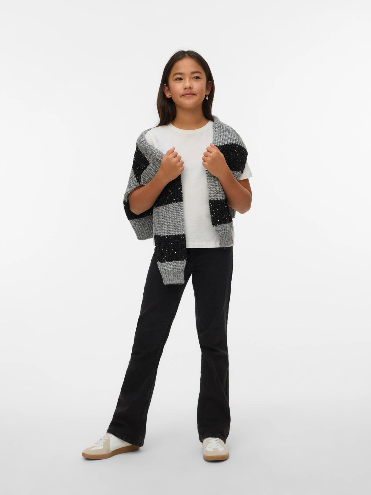 Vero Moda Dark Grey Denim Bukser - 10336565