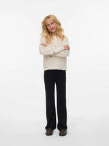 Birch W. MOON ROCK HEARTS Striktrøje fra Vero Moda - 10337561