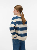 Dark Denim MIDNIGHT STRIPE Sweatshirt fra Vero Moda - 10340523