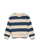 Dark Denim MIDNIGHT STRIPE Sweatshirt fra Vero Moda - 10340523