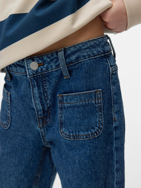 Medium Blue Denim Bukser fra Vero Moda - 10342473