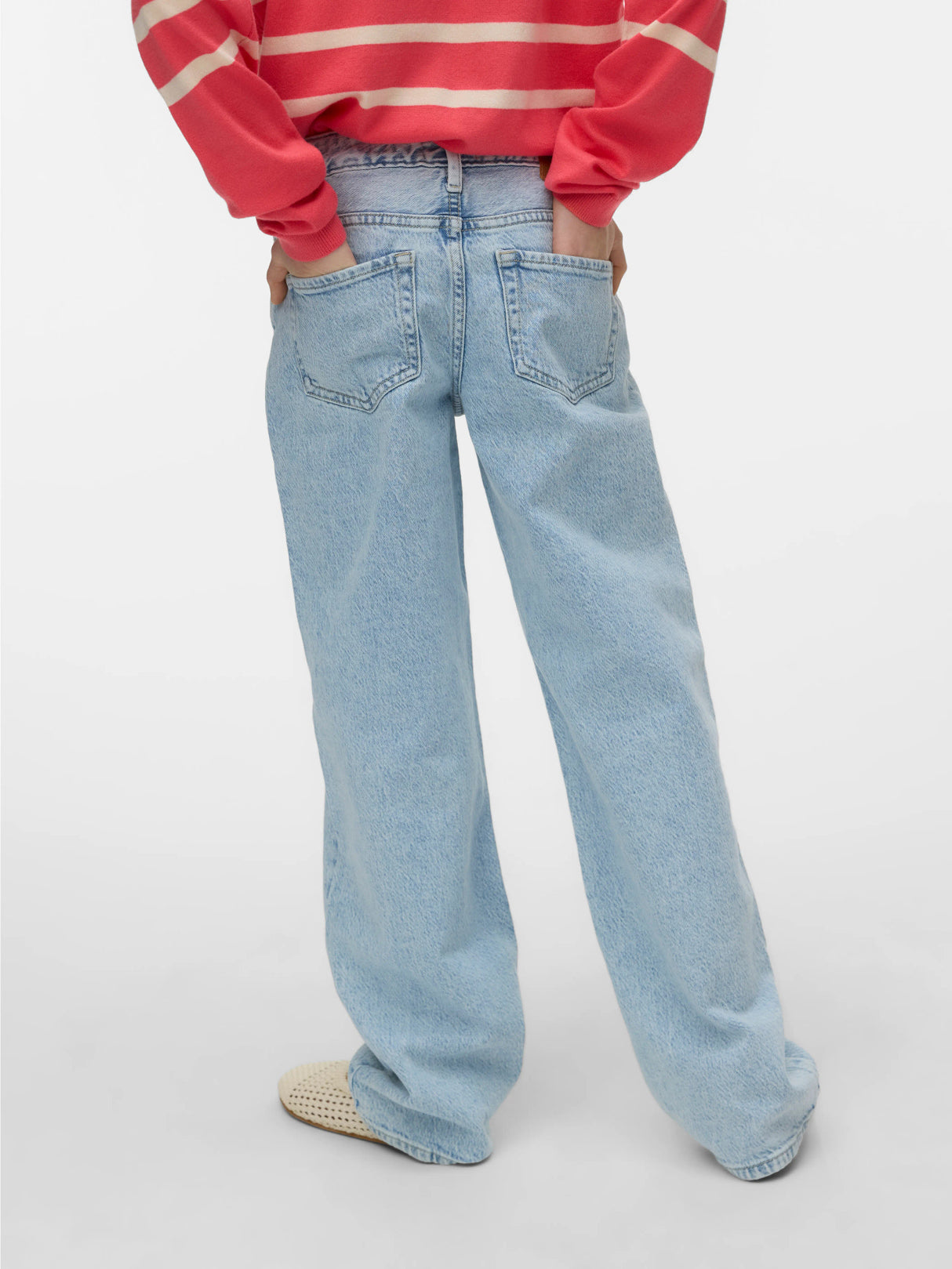 Light Blue Denim Bukser fra Vero Moda - 10342478