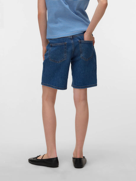 Medium Blue Denim Shorts fra Vero Moda - 10342490