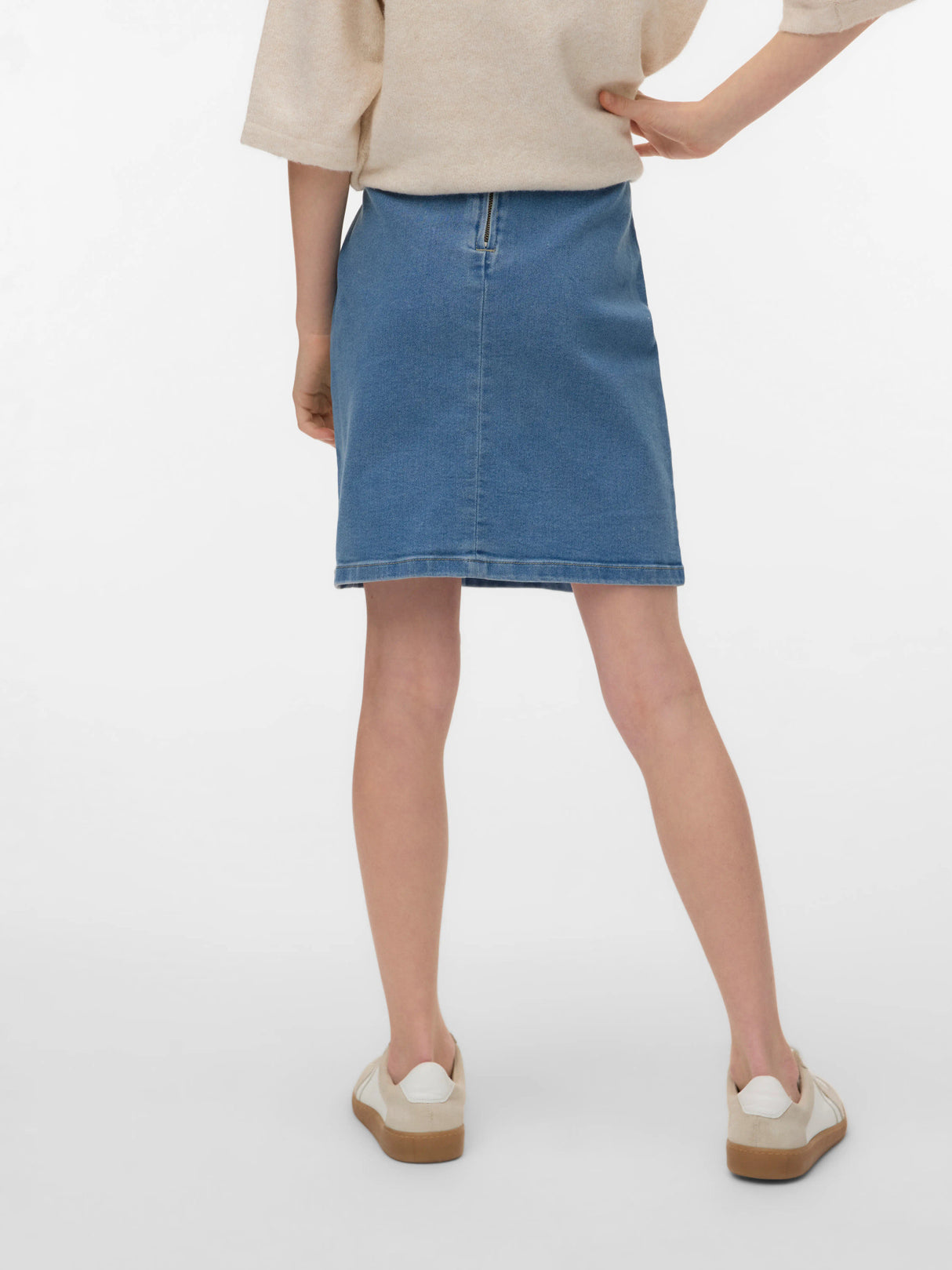 Medium Blue Denim Nederdel fra Vero Moda - 10342504