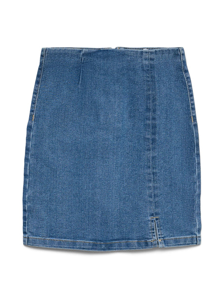 Medium Blue Denim Nederdel fra Vero Moda - 10342504