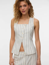 Snow White W. CHINA BLUE STRIPES AS OFFER Blazer fra Vero Moda - 10342538