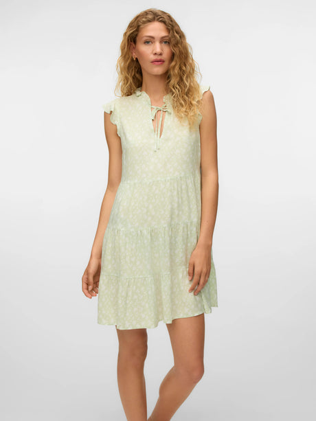 Fog Green Sally Snow White Kjole fra Vero Moda - 10342656