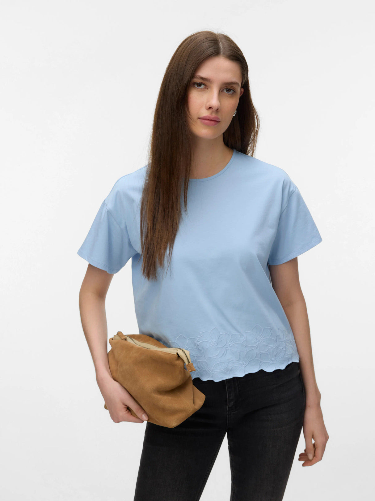 Cashmere Blue Casmere Blue Emb Bluse fra Vero Moda - 10342965