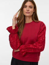 Vero Moda Karanda Red Sweatshirt - 10347060