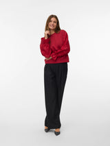 Vero Moda Karanda Red Sweatshirt - 10347060