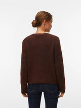 Chocolate Torte W. MEL (H53) Striktrøje fra Vero Moda - 10351104