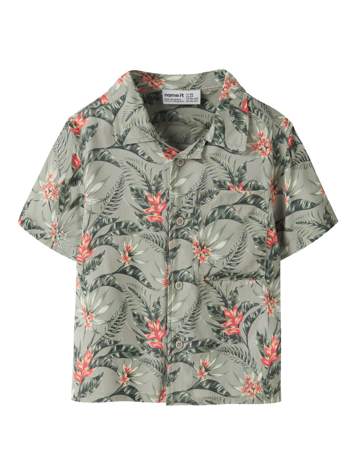 Shadow FLOWER Bluse fra Name it - 13214167