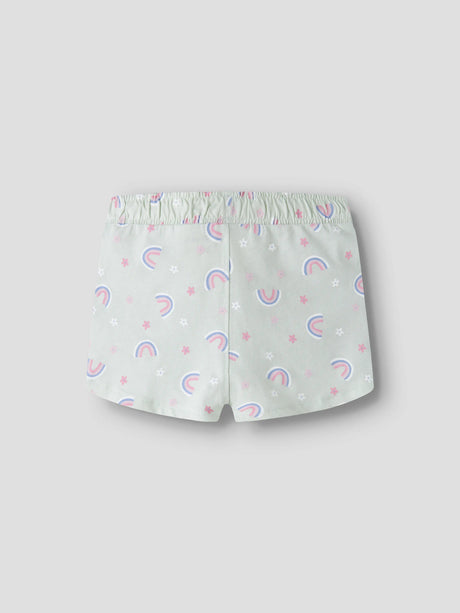 Pale Aqua Rainbow Shorts fra Name it - 13215112
