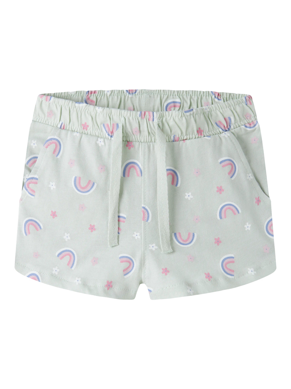 Pale Aqua Rainbow Shorts fra Name it - 13215112