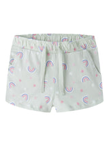 Pale Aqua Rainbow Shorts fra Name it - 13215112
