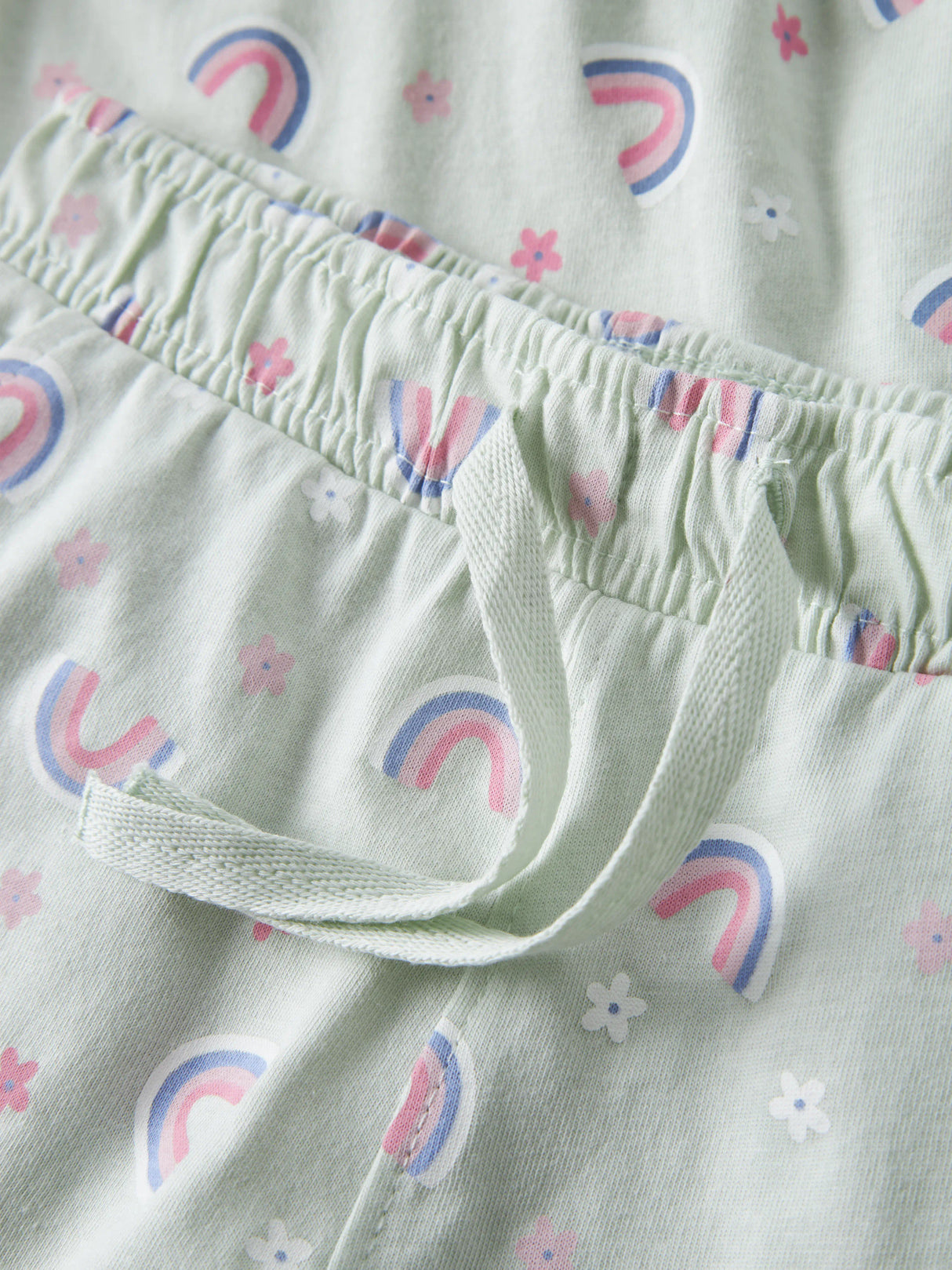 Pale Aqua Rainbow Shorts fra Name it - 13215112