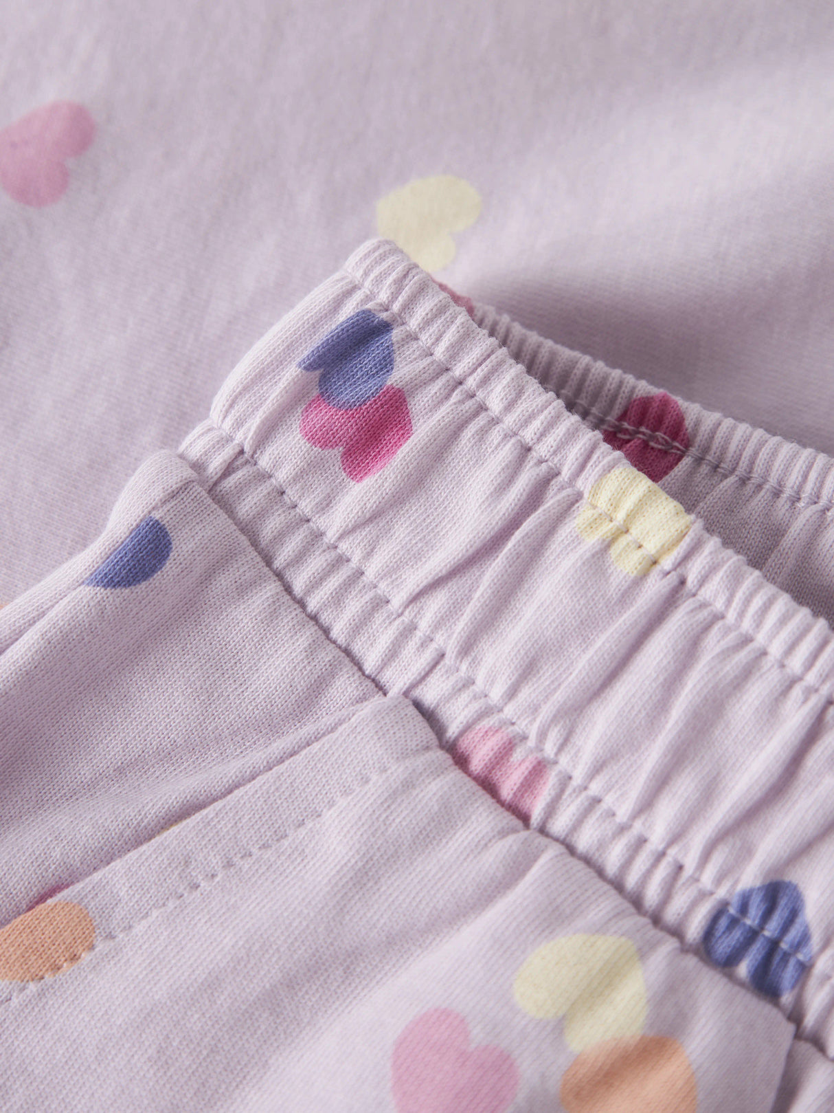 Lavender Fog Colorful Hearts Shorts fra Name it - 13215112
