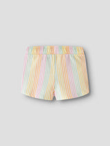 Bright White Cool Stripe Shorts fra Name it - 13215112