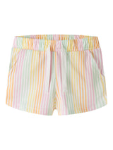 Bright White Cool Stripe Shorts fra Name it - 13215112