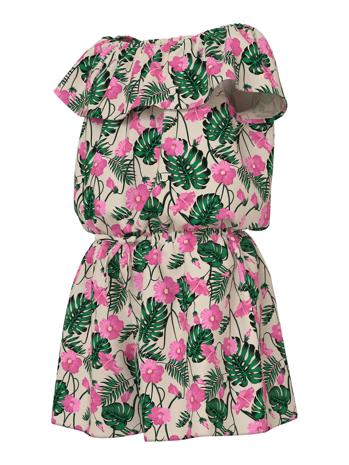 Name it Summer Sand HIBISCUS Jumpsuit - 13215907
