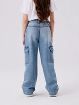 Light Blue Denim Bukser fra Name it - 13220709