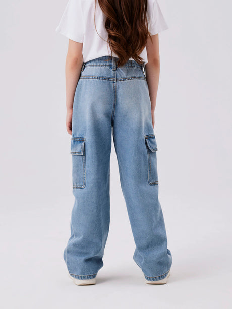 Light Blue Denim Bukser fra Name it - 13220709