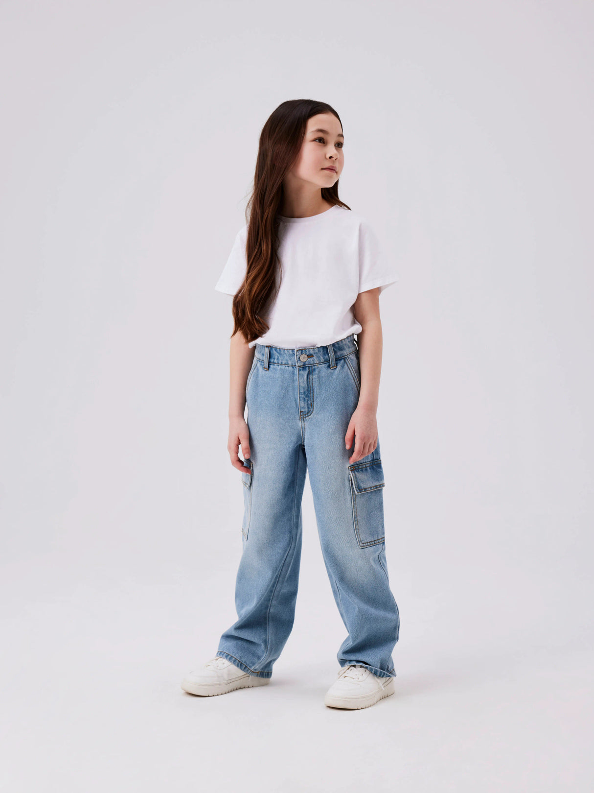 Light Blue Denim Bukser fra Name it - 13220709