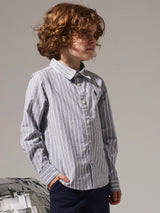 Flint Stone THIN STRIPE IN BRIGHT WHITE Bluser fra Name it - 13222857