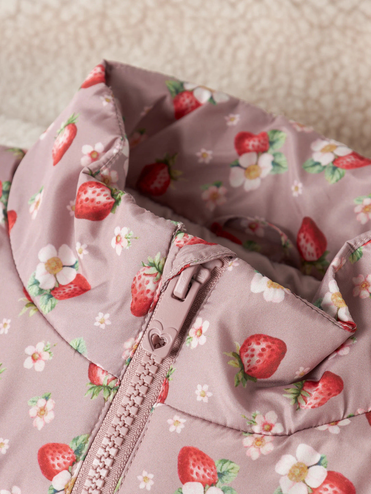 Whitecap Gray STRAWBERRY Overtøj fra Name it - 13224741