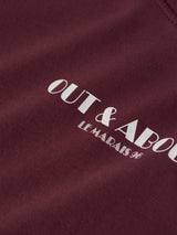 Burgundy Out And About Bluse fra Name it - 13224952