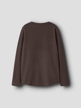 Seal Brown Amour Bluse fra Name it - 13224952