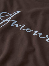 Seal Brown Amour Bluse fra Name it - 13224952